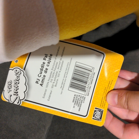 NWT Homer Simpson The Simpsons cuddle buddy plush - Picture 4 of 4